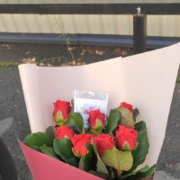 9 red roses - Protaras