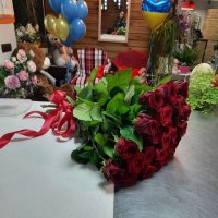  Червоні троянди поштучно - Дружба (Казахстан)