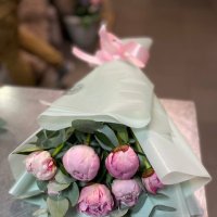 7 розовых пионов - Сент-Джорджес