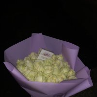 25 white roses - Lauterbach