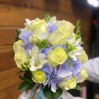 Букет невесты Голубое небо - Новоалексеевка