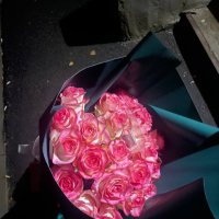 25 розовых роз - Агрономовка