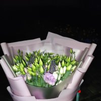 Bouquet with eustoma - Simeiz