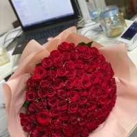 Букет квітів 101 троянда - Петрове