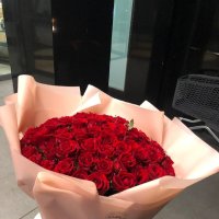 Букет квітів 101 троянда - Амата