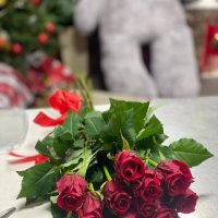 Красные розы поштучно - Скопье