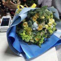 Букет цветов Украинский хлопок - Белогорск