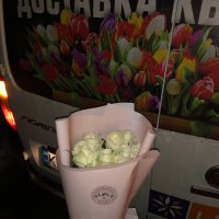 9 білих троянд - Яблуница