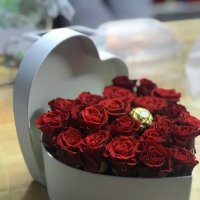 Сердце из 15 роз Эль Торо - Улсан