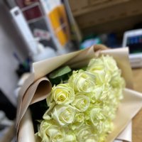 25 white roses - Pereryta