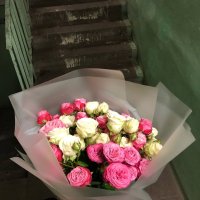 Поштучно кустовая роза Леди Бомбастик  - Страшени