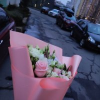 Букет цветов Нежный подарок - Либерти