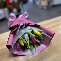 Spring calling 11 tulips - Khromtau