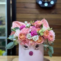Букет цветов Цветочный поросенок - Павлодар