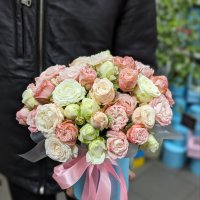 Spray roses in a box - Mulhouse