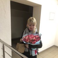 25 pink roses - Shepetivka