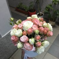 Spray roses in a box - Orhei
