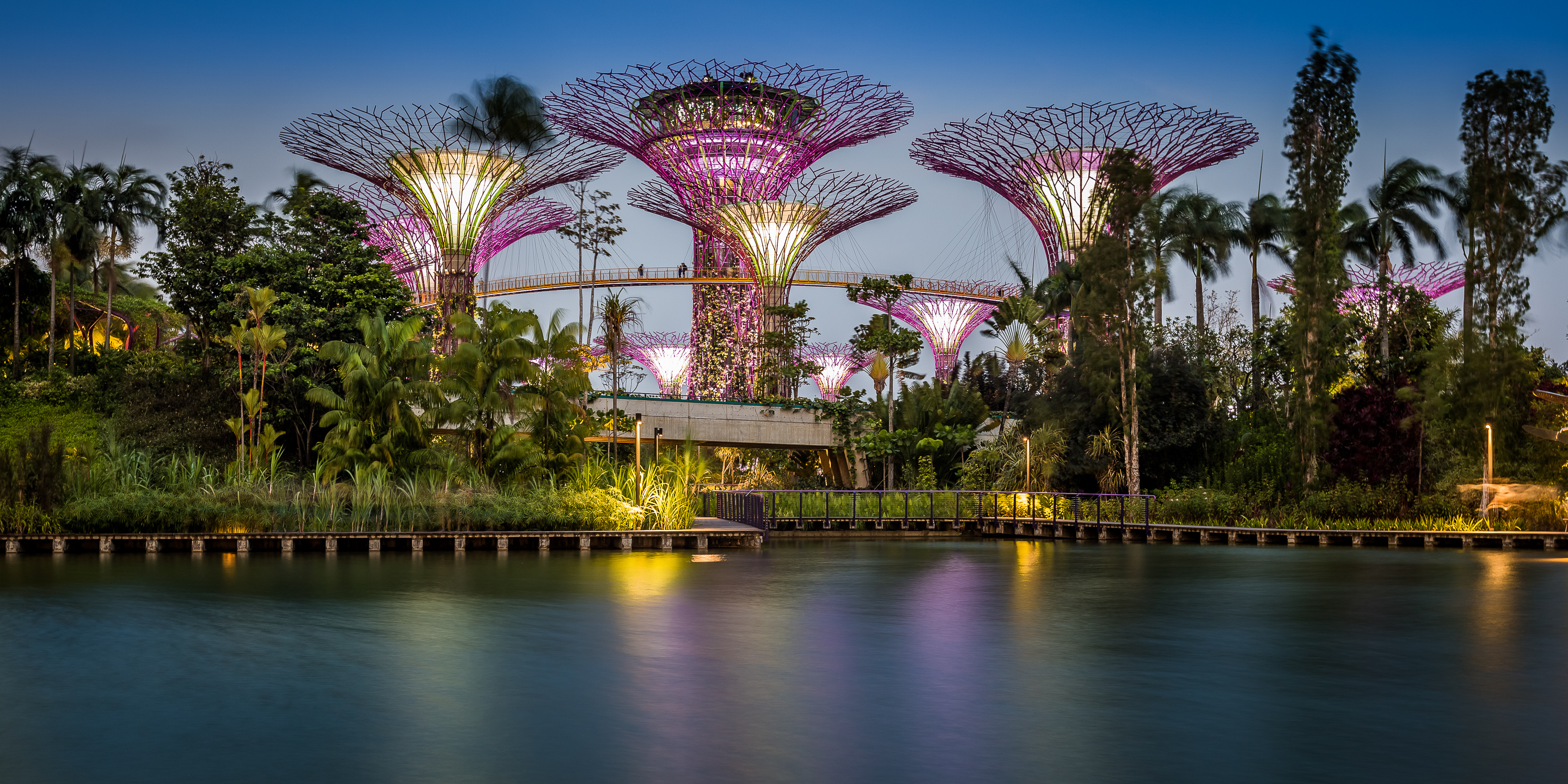 Футуристические сады в Сингапуре (24 фото)