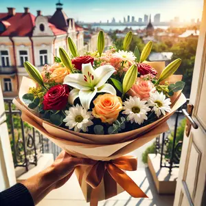 надежная доставка цветов по Одессе